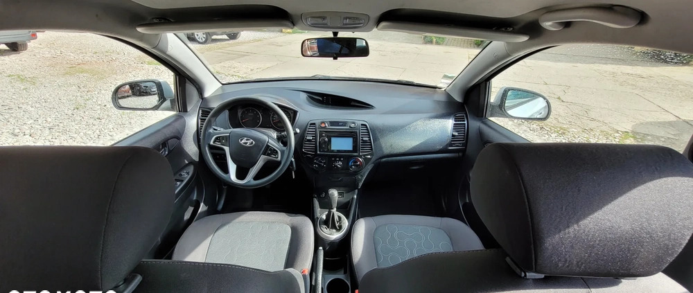 Hyundai i20 cena 9700 przebieg: 137000, rok produkcji 2010 z Kielce małe 191